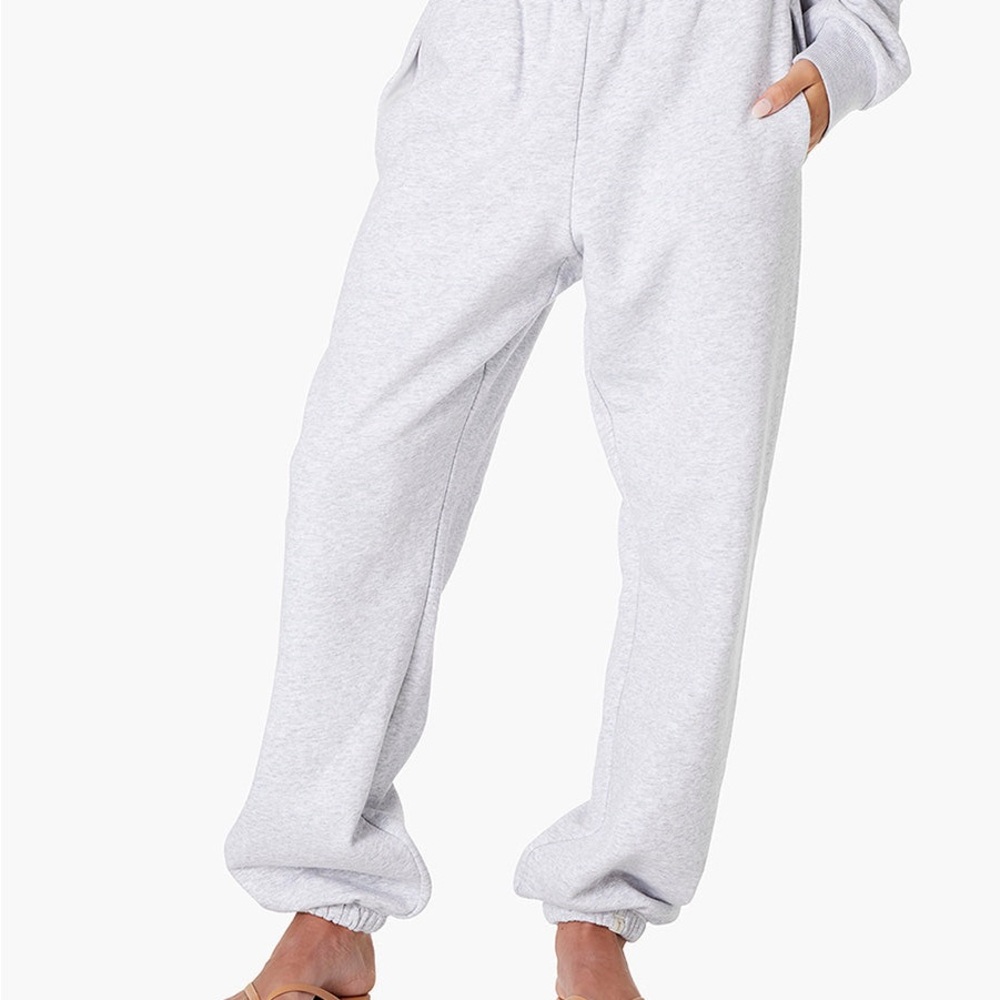 BRAND NEW TKEES AIR WHIPPED SWEATPANTS HEATHER GREY